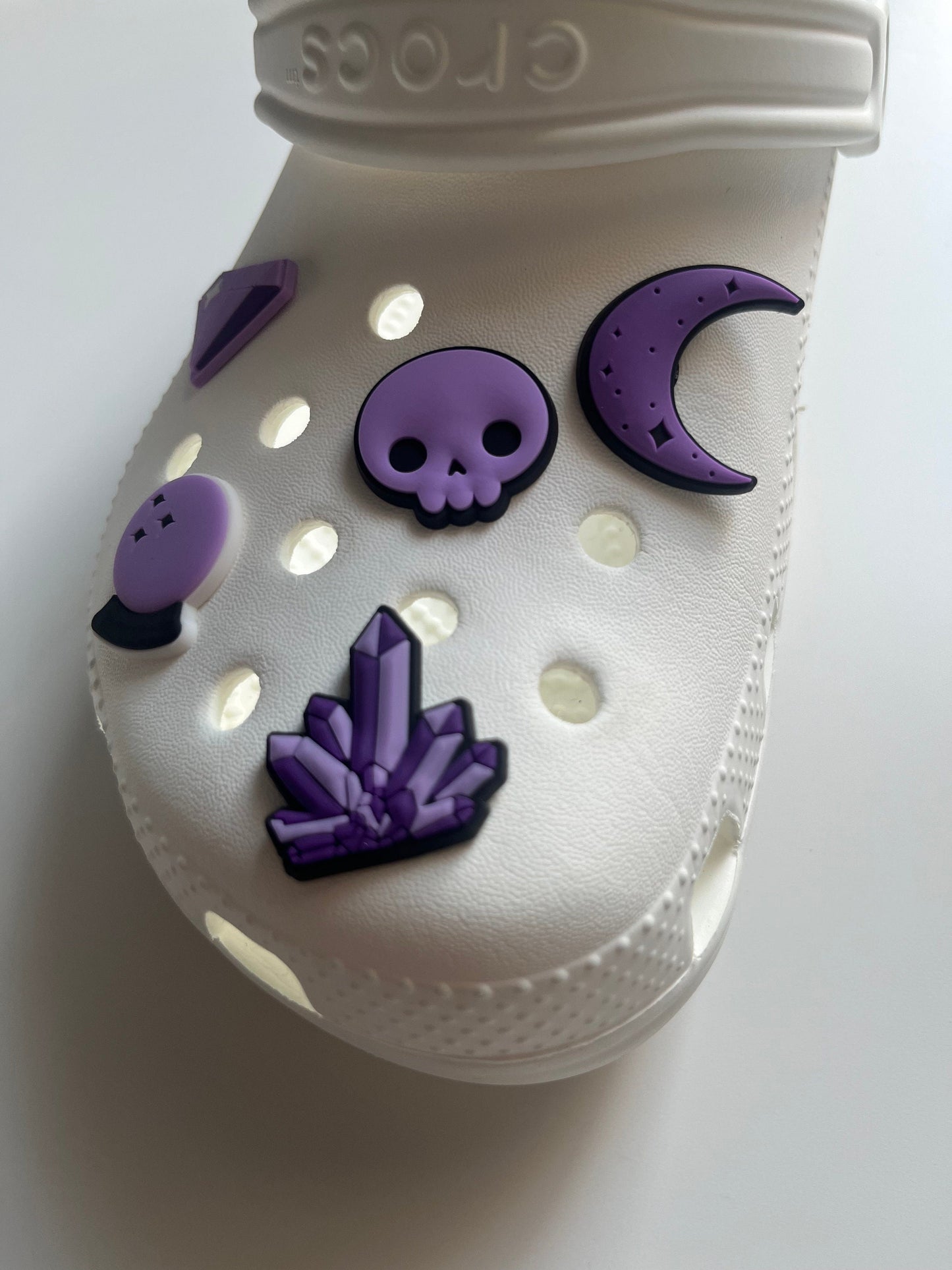 Purple Witchy Shoe Charms