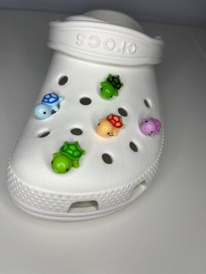 3D Turtle Shoe Charms