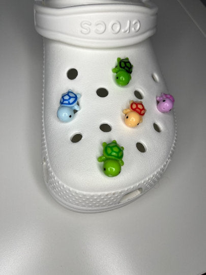 3D Turtle Shoe Charms