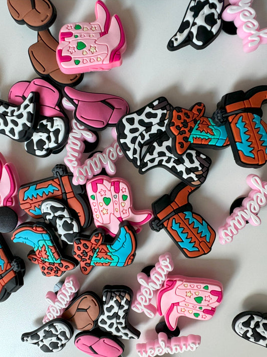 Western Shoe Charms